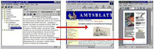 Von der medienneutralen Erfassung zur Online- und gedruckten Zeitung